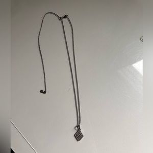 Pandora diamond shape necklace